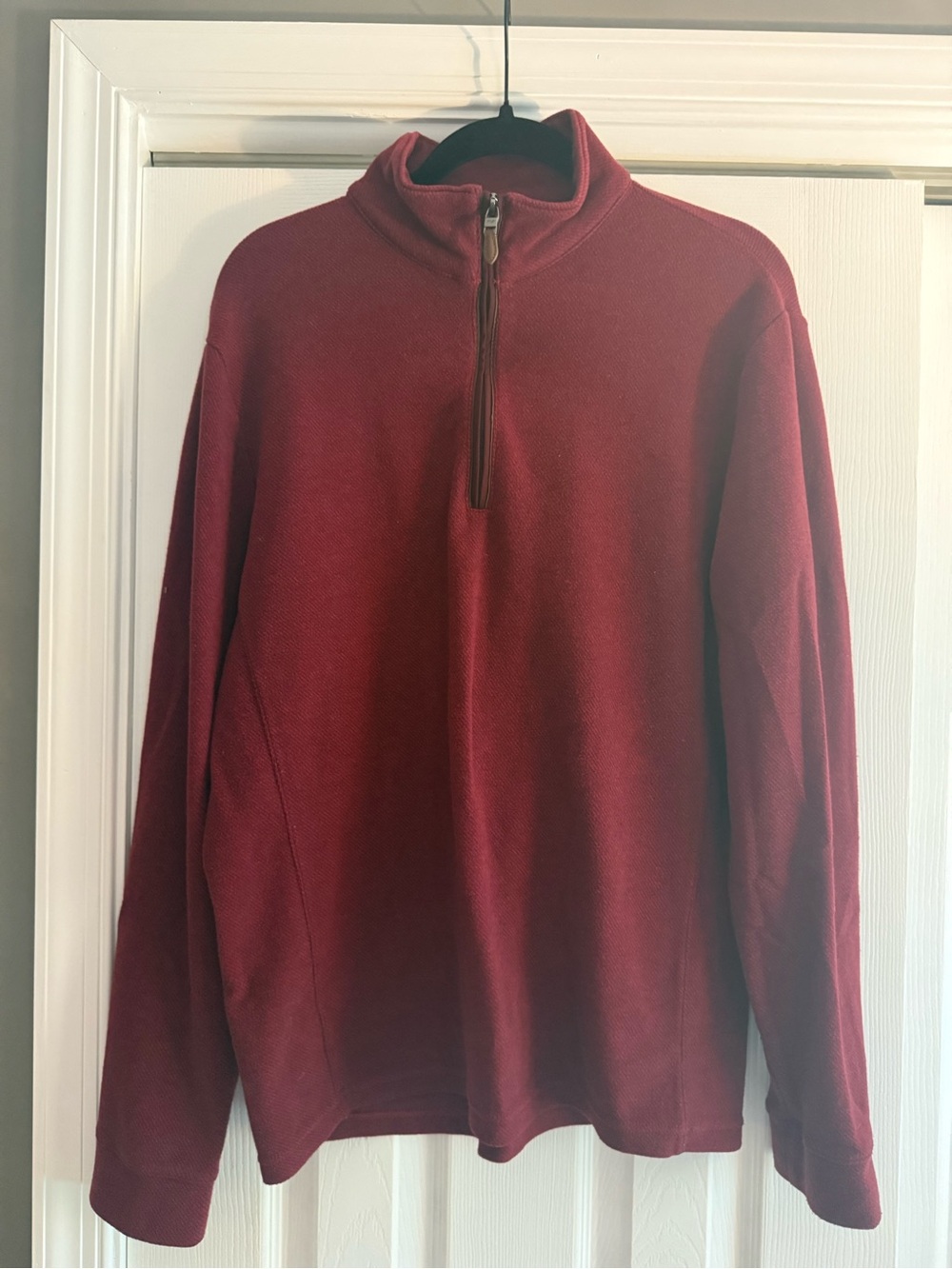 Vineyard Vines Men’s Saltwater Quarter-Zip Sweater.